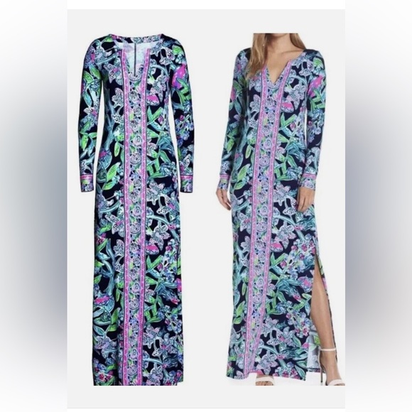 Lilly Pulitzer Faye maxi dress size m - Picture 5 of 5